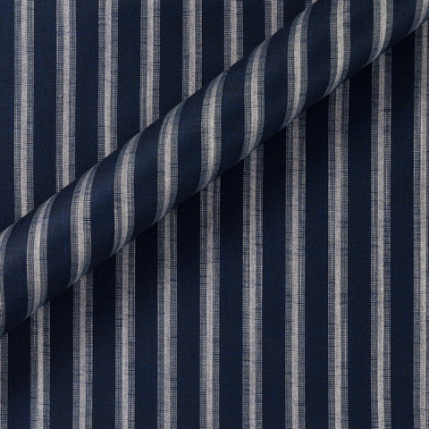 Carnet Italia 100% Bamboo Navy Stripe