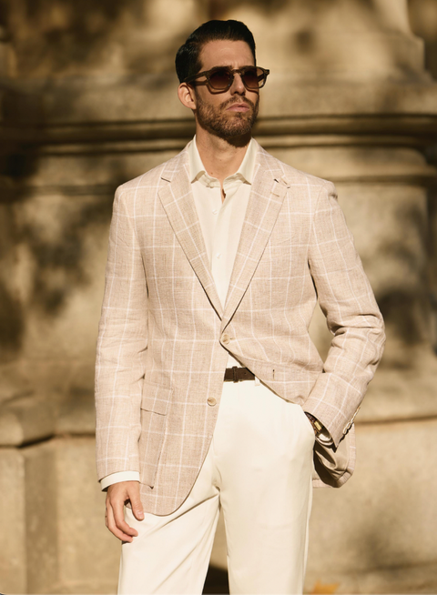 Signature Series Cream Plaid