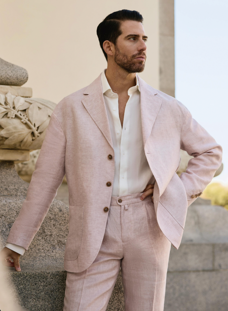 Signature Series Pink Linen – The Custom Club
