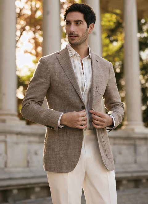 Signature Series Linen Blend Brown