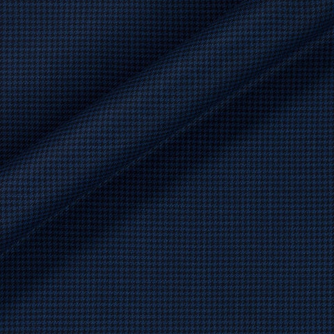 Carnet Italia Comfort Check Navy mini Houndstooth