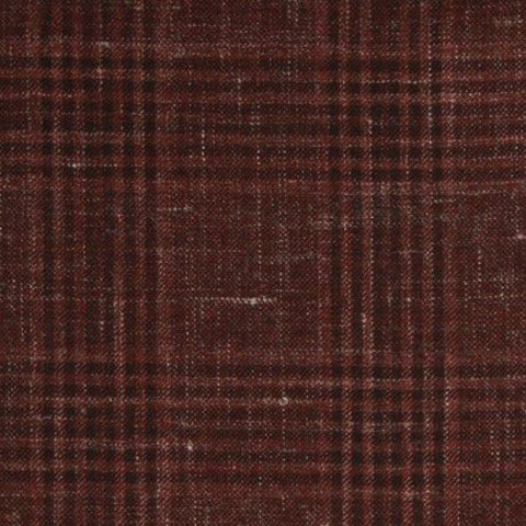 Lanificio Cerruti Spring Brick Red Plaid