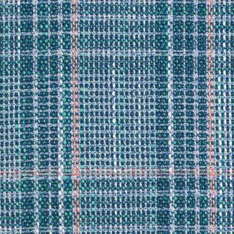 Lanificio Cerruti Spring Teal Plaid