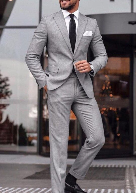Premium Suiting Light Gray