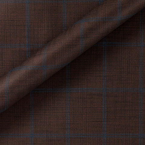 Carnet Italia 100% Bamboo Brown Windowpane