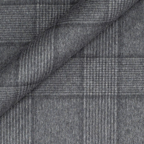 Carnet Italy Gray Cashmere Overcheck