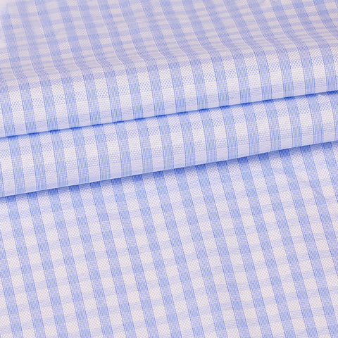 Canclini Light Blue Check Shirt